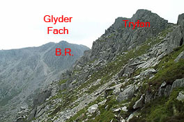 Glyder Fach and Tryfan